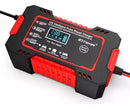 Cargador de Batería Profesional para Vehículos, Motocicletas y Embarcaciones 12 V