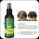 Spray para el crecimiento del cabello de 7 días: fortalece y combate la caída del cabello