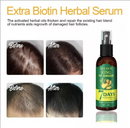 Spray para el crecimiento del cabello de 7 días: fortalece y combate la caída del cabello