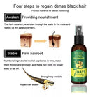 Spray para el crecimiento del cabello de 7 días: fortalece y combate la caída del cabello