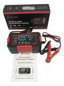 Cargador de Batería Profesional para Vehículos, Motocicletas y Embarcaciones 12 V