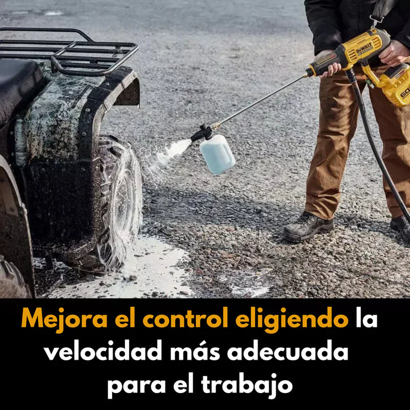 Hidrolavadora de presión con deposito a Batería | Dewalt