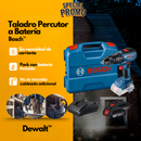 Taladro Percutor a Batería Bosch™️ con 10 Niveles