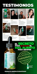 Well Fresh elimina el mal aliento