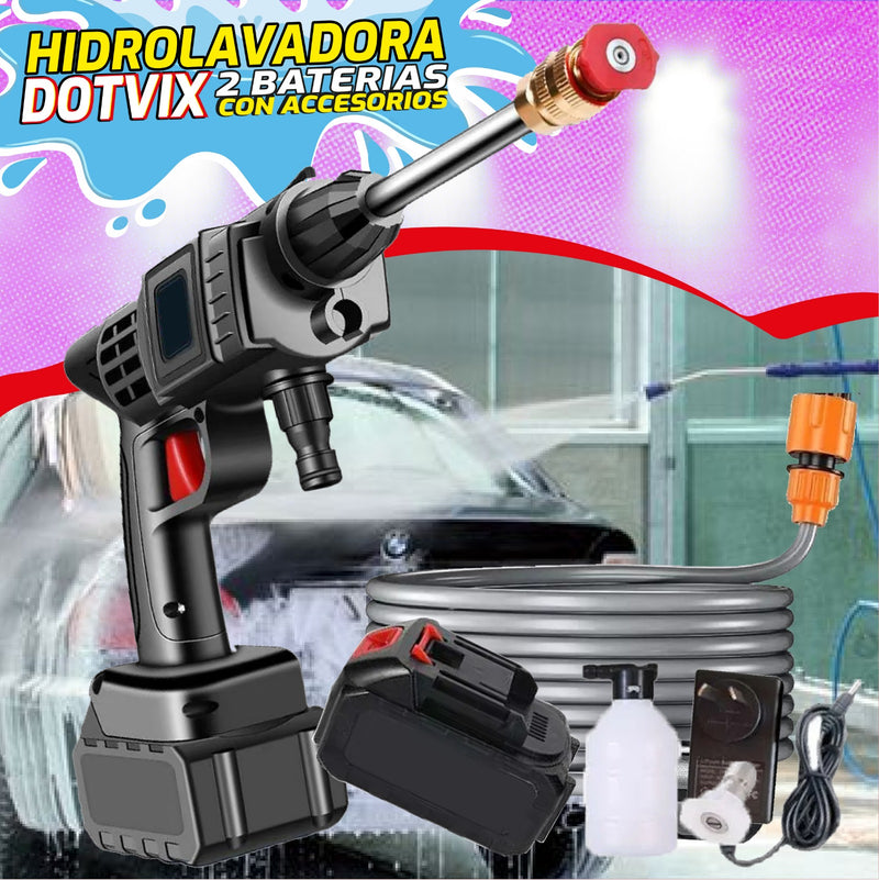 HIDROLAVADORA PORTATIL  (2) Baterías MAS MINI ASPIRADORA DE MANO